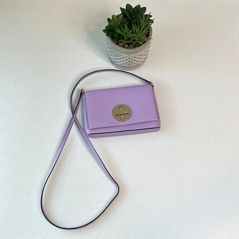 Kate spade lilac colored Crossbody bag
